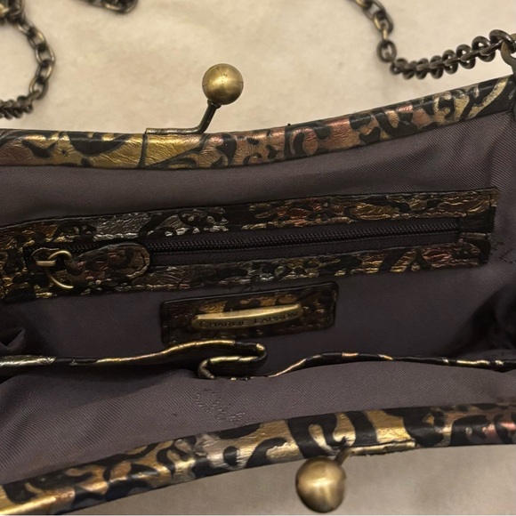 Charlie Lapson embossed brocade purse - Picture 7 of 11